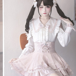 【六团】 巡梦恋曲 原创日系粉黑紫衬衫蕾服亚文化量产