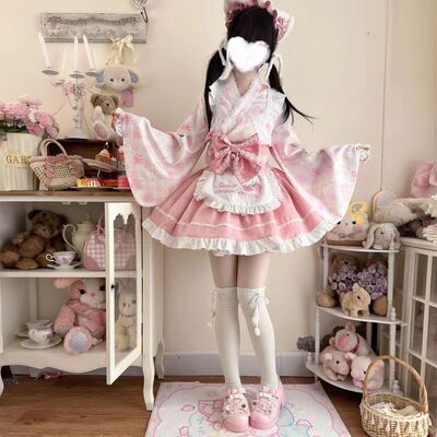 原创设计Lolita洋装可爱和风女仆