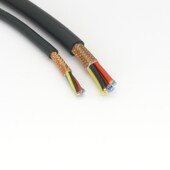 为荣 耐油耐弯曲抗干扰屏蔽线数控铜铜网