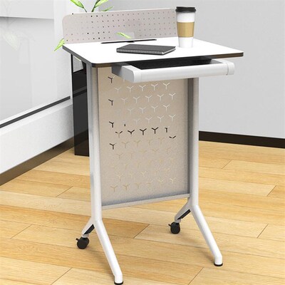 演讲台发言台学校教师接待桌迎宾台持讲台桌咨询台席台