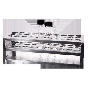 铝试管架..铝制试管架实验室比色管架创意