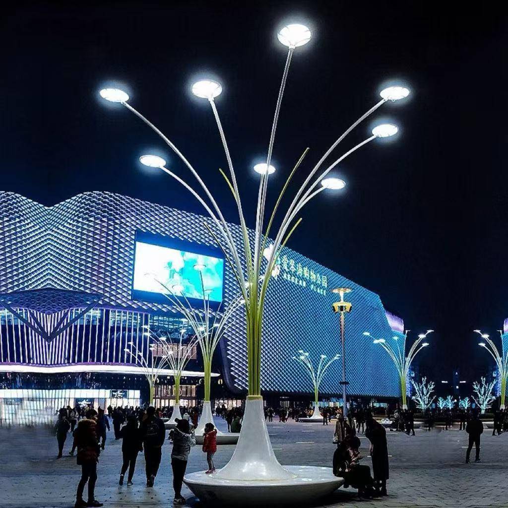 户外景观灯生命树造型灯广场商业步行街引流打卡网红多臂景观灯