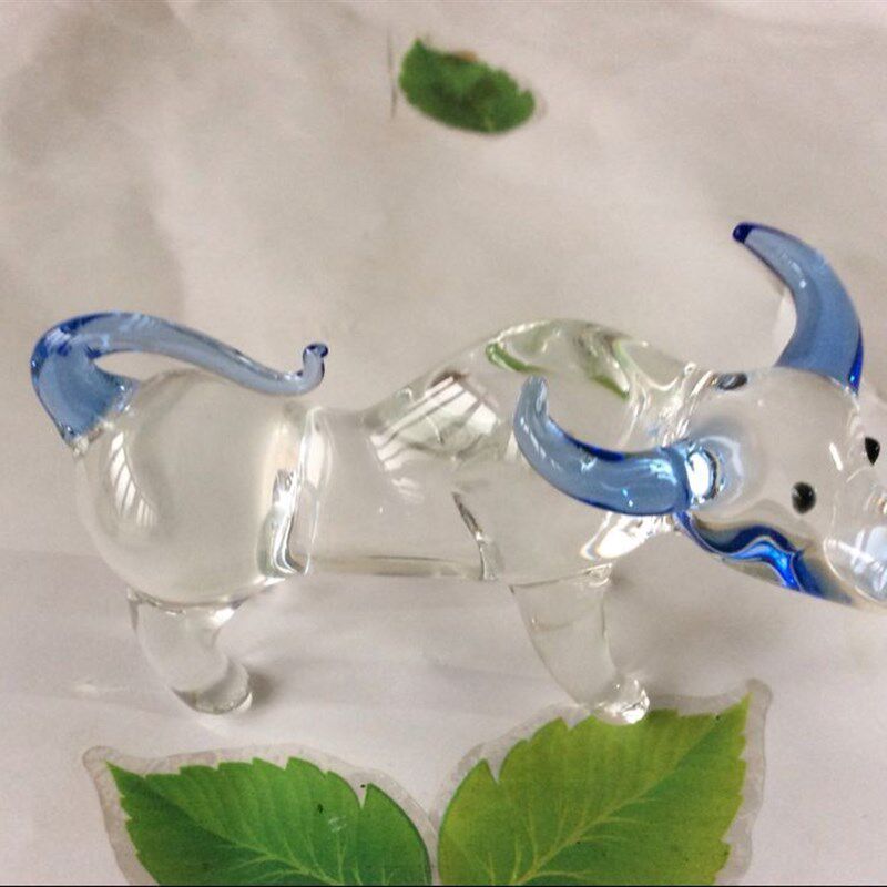 袖珍十二生肖鼠牛虎兔龙蛇马羊猴鸡狗猪摆设琉璃