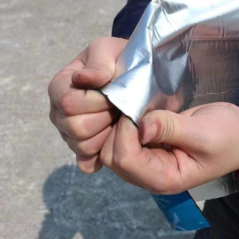 楼顶屋顶防水补漏材料沥青自粘防水隔热卷材强力止漏胶带
