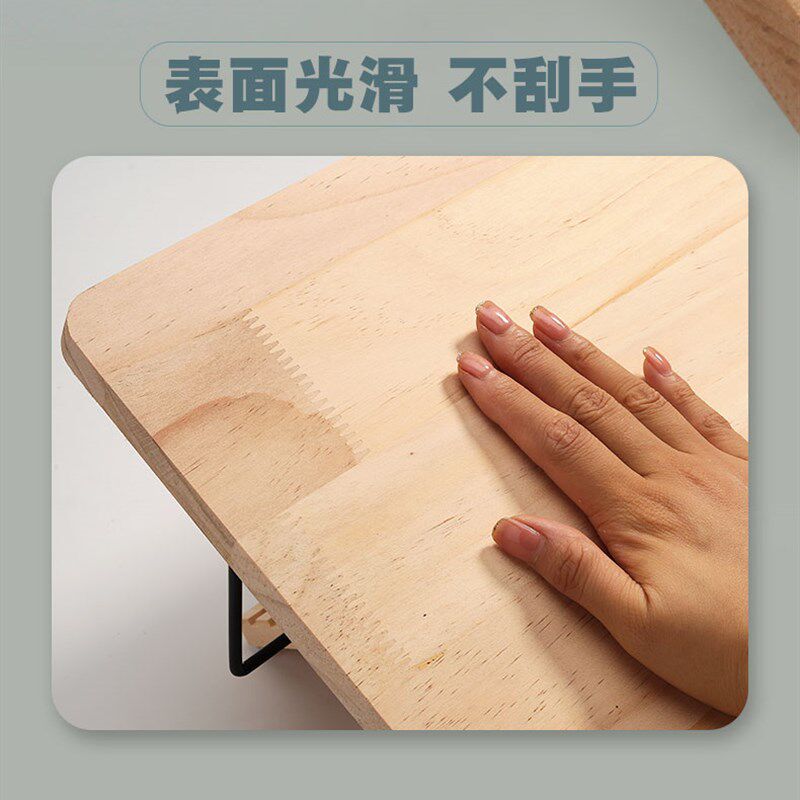 阅读书架书支架竹质大号免安低