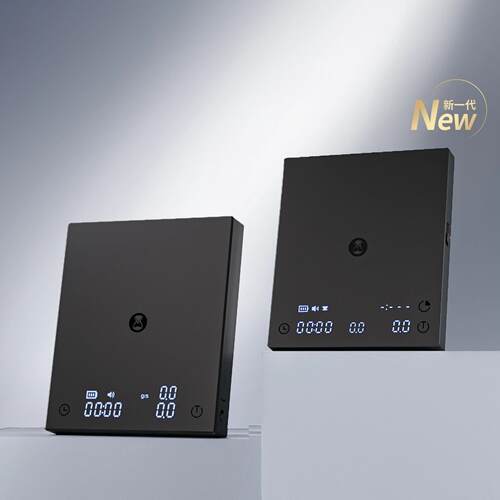 泰摩黑镜BASIC3咖啡电子秤 意式手冲器具专用 咖啡豆高精准度秤称