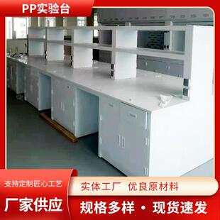 PP中央实台 验实验室验操作台PP 物理化学实验边台室1000 750试台