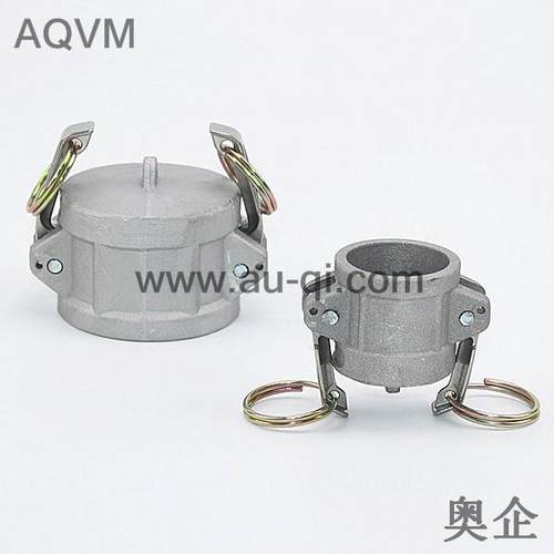 铝金DC合帽快接，母堵快速接型头