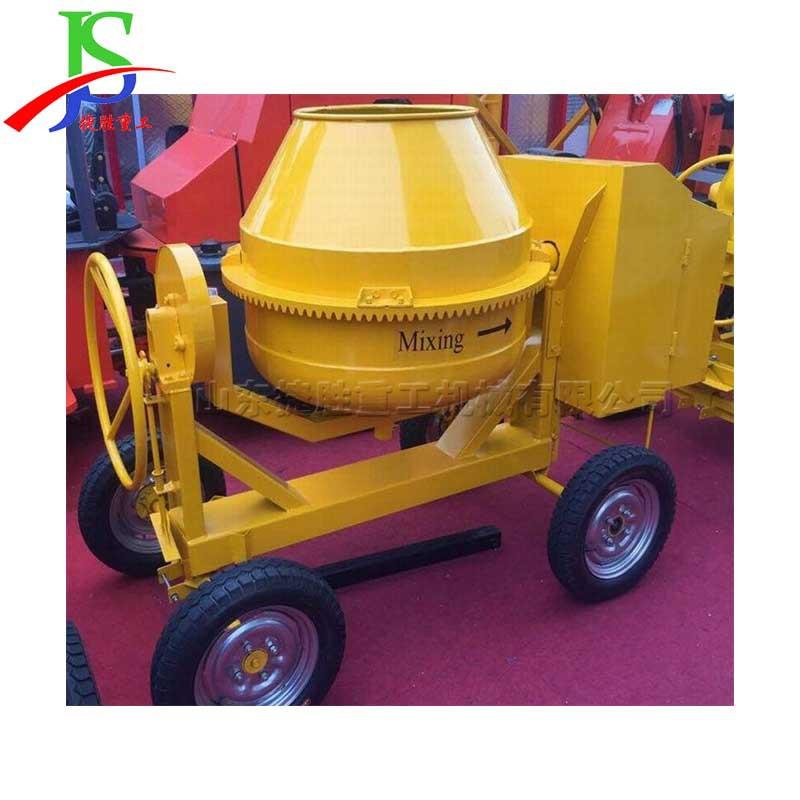出口非洲滚筒搅拌n机 小型四轮混凝土e柴油JS-HH-59搅m拌机 Cocrt