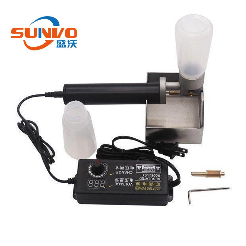 皮革手持油SV-001B边小型手动机油边机不规则边油边半机自动油框