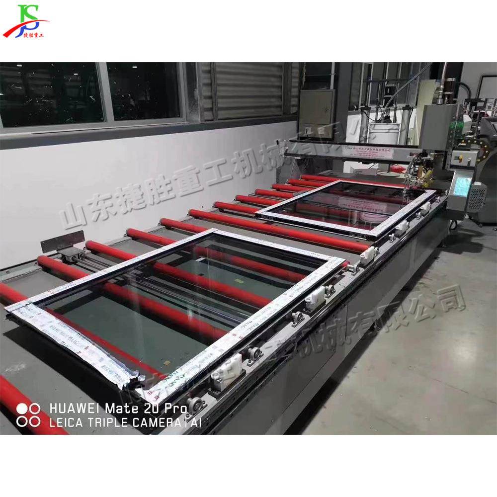 js-djj-1自动数控打胶机玻璃 门窗成品涂胶装机 台式型材饰密封抹