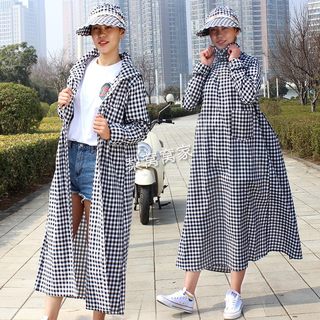 骑车电动摩托车防晒衣服女夏季加长款手套遮阳衣全身防紫外线