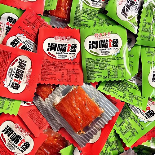 香辣味小面筋零食解馋独立包装整箱儿时怀旧零食滑嘴馋辣条100包