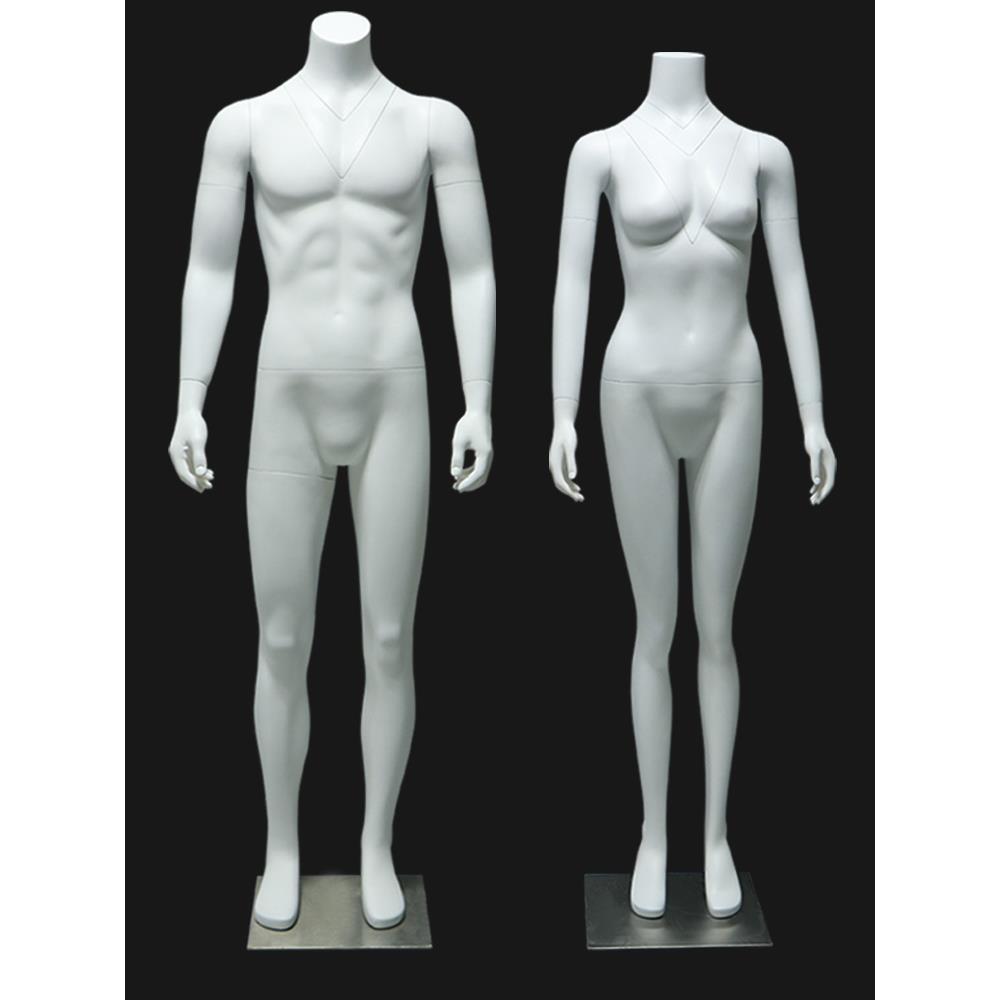 模特展示架全身道具女活动关节可拆装塑料假人台3D镂空全身服装店