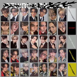 E团符DESIRE UNLEASH专辑周边小卡随机自印OUTSIDE打歌卡K4特典卡