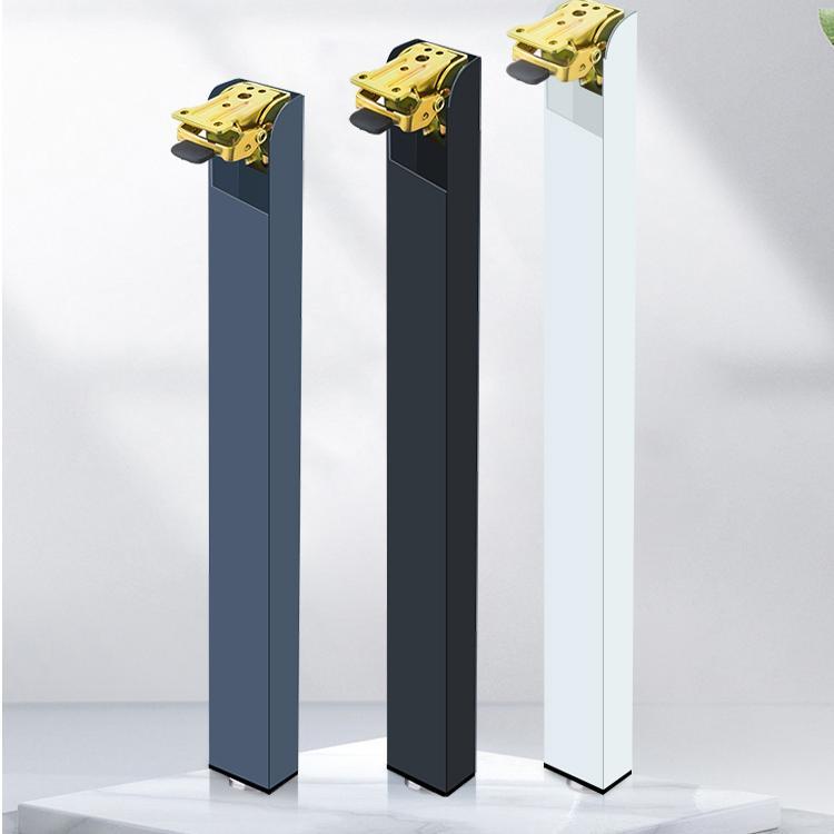 房车露营折叠桌子腿支撑脚吧台隐形柱子挂壁书桌支架铝合金桌架子