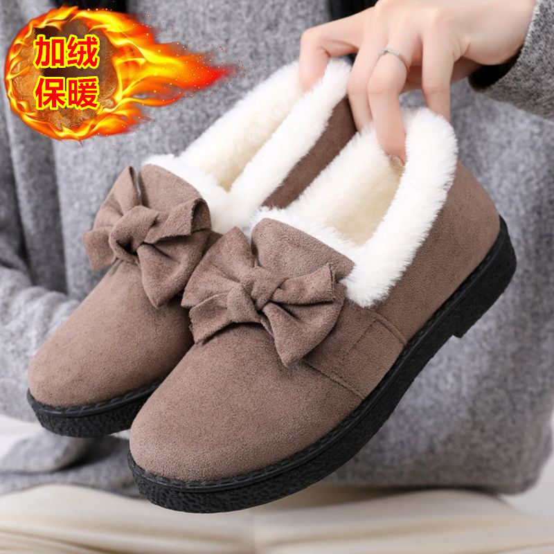 加绒保暖厚底棉靴女冬季新款高帮鞋运动休闲女棉鞋软底妈妈鞋,女鞋,时尚雪地靴,淘宝优惠券,粉丝福利购,淘宝优惠卷