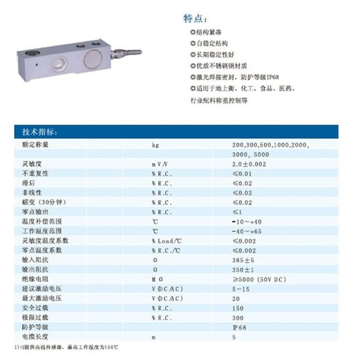 搅拌站梅特勒托利多HLJ-2t/0.25t/0.5t/1t/3t/5t称重传感器