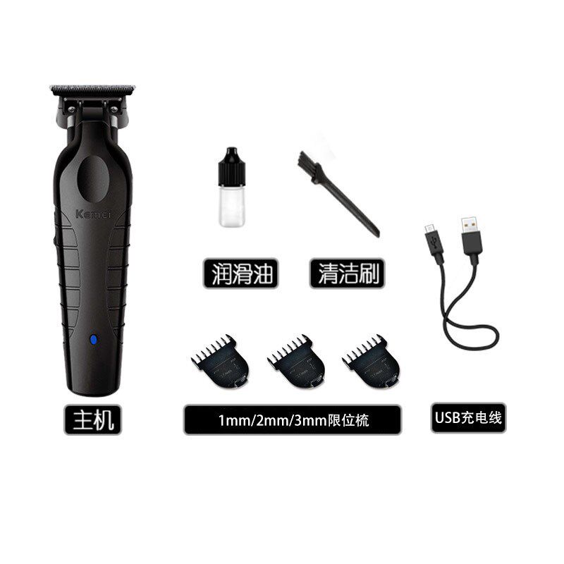 科美电推剪油头雕刻零刀头电推子发廊专用电动理发器家用光头神器