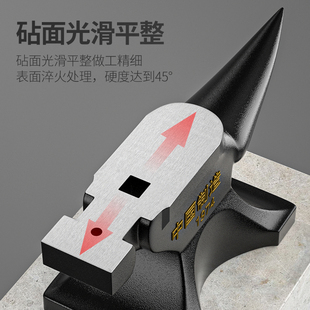 易之力铁砧铁块铁匠铺打铁墩子老式羊角砧钢砧铁毡首饰打金工具银