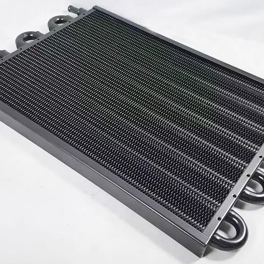 变速箱机油散热管 汽车波箱散热器 冷排降温水箱管式包边8管