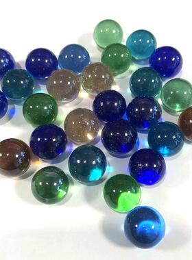 用厂家玻璃珠游戏机玻璃弹珠玻璃扁珠弹小包装00-314 mm 16mm25mm