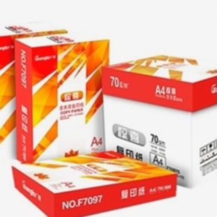 超赞 广博惊喜 a4打印复印70g白纸整包500张80g办公用整箱5包批