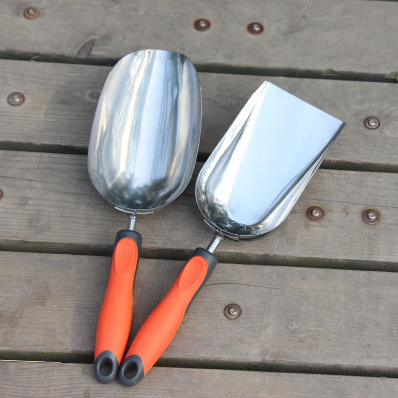 园艺用品盆栽种花养花小铲子多肉户外挖土锹种菜铁铲种植工具神器