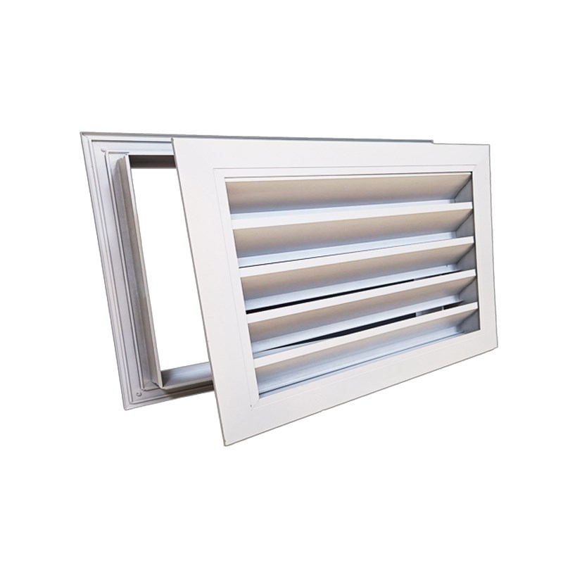 铝合金风口双面门框百叶窗卫生间通风口透气排气外墙装饰盖透气窗