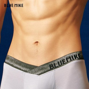 蓝内星际银河三角大V裤男士内裤性感低腰短裤男生透气舒适提臀