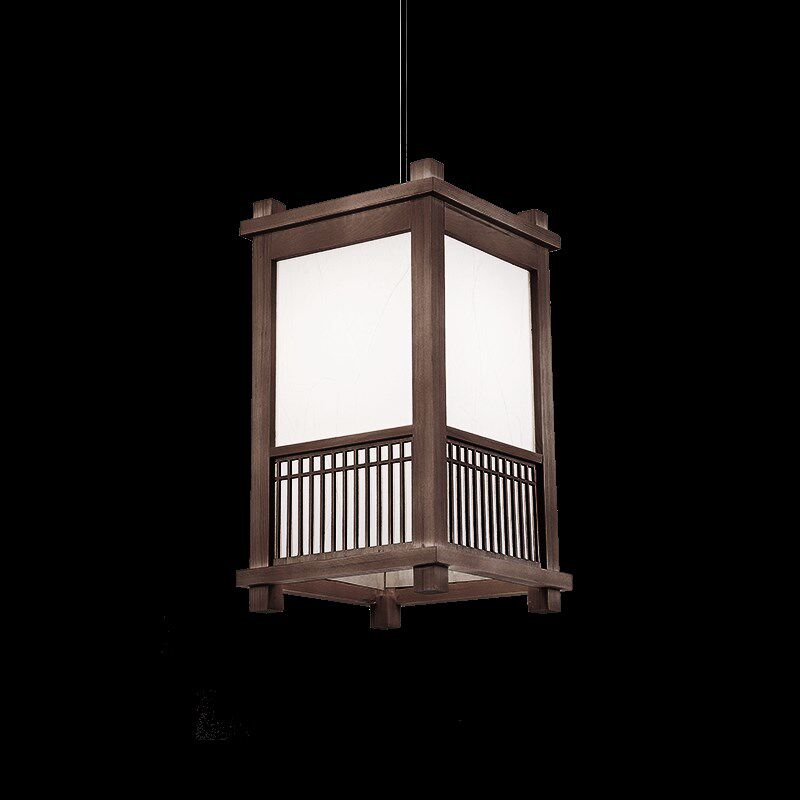 哈美灯工禅意吊灯实木艺小吊灯卡座吧台餐饮火锅店日式宫廷灯LOGO