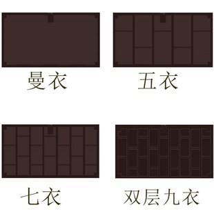 相牌五戒缦衣祖衣袈裟五衣宽叶七衣九衣曼衣僧服出家人七衣僧服