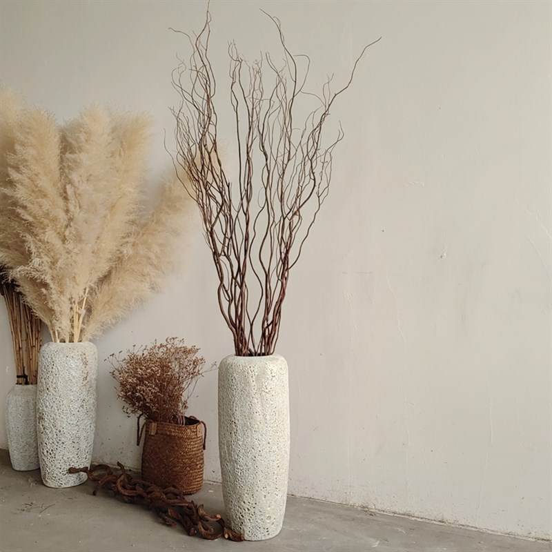 龙柳植物干树枝天然干花束卧室客厅装饰高级宿舍餐厅桌面花艺摆件