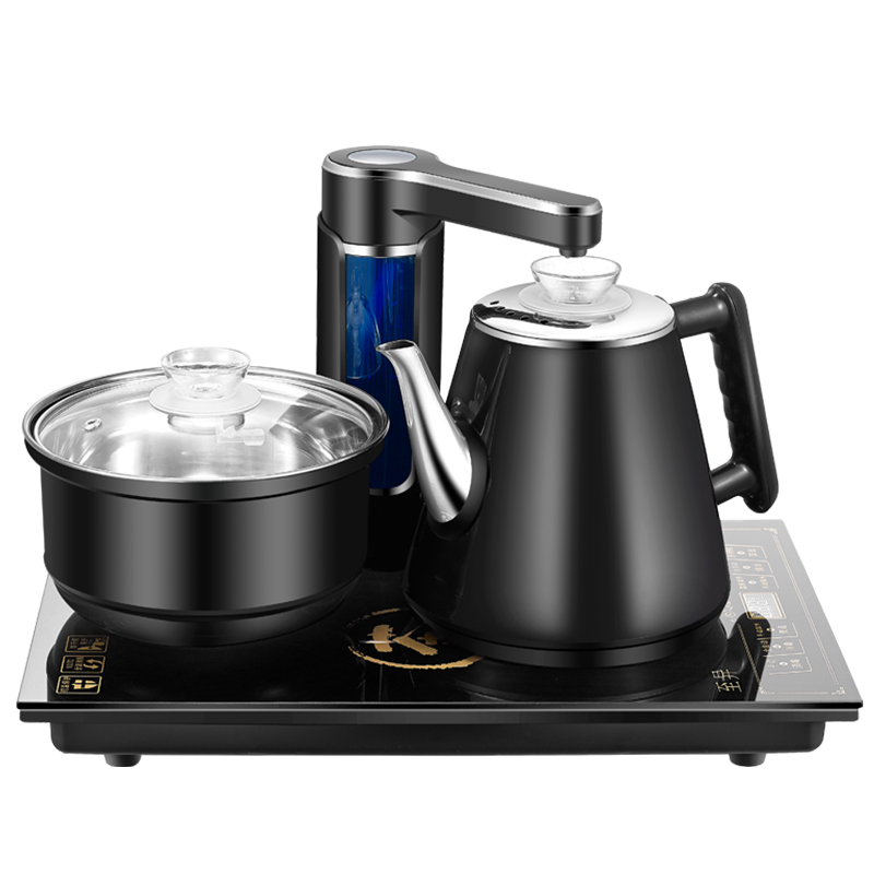 37X23嵌入式全自动上水电热水壶抽水式烧水壶茶台茶桌茶壶电茶炉