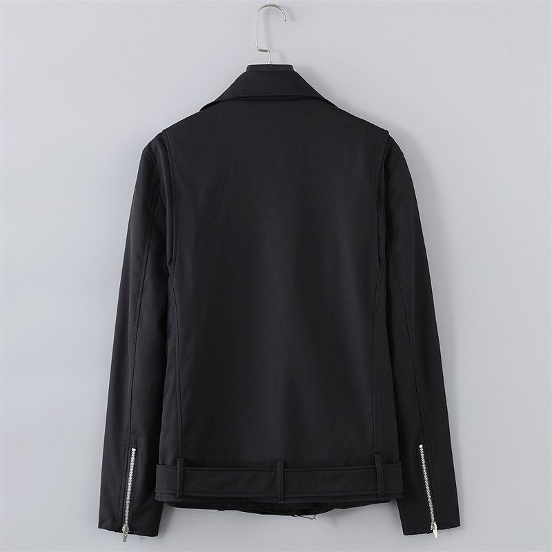 2021春装新款ZA男款肩章饰斜拉链修身骑士外套休闲机车夹克薄款,男装,夹克,淘宝优惠券,粉丝福利购,淘宝优惠卷