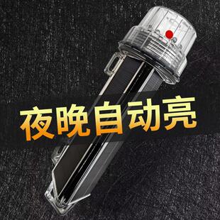 太阳能网标灯船用防水抛锚浮标强光信号灯渔网灯闪光灯驱兽警示灯