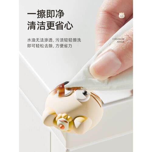 儿童防撞角，防撞角保护器，家用桌床脚直角防撞贴，硅胶边安全防