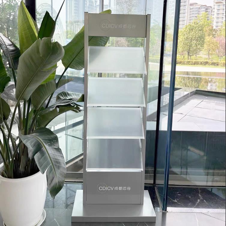 宣传资料架立式落地银行书报架展示架单页报刊架杂志架彩页传单
