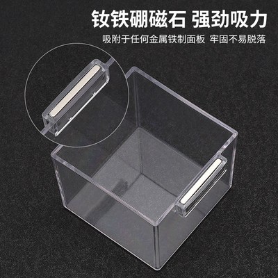 强磁铁性急停按钮保护罩开关防尘水透明壳配电控制柜支持定制包邮