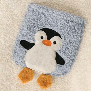 睡衣女款秋冬季加厚珊瑚绒套装2024新款可爱企鹅大码保暖家居服