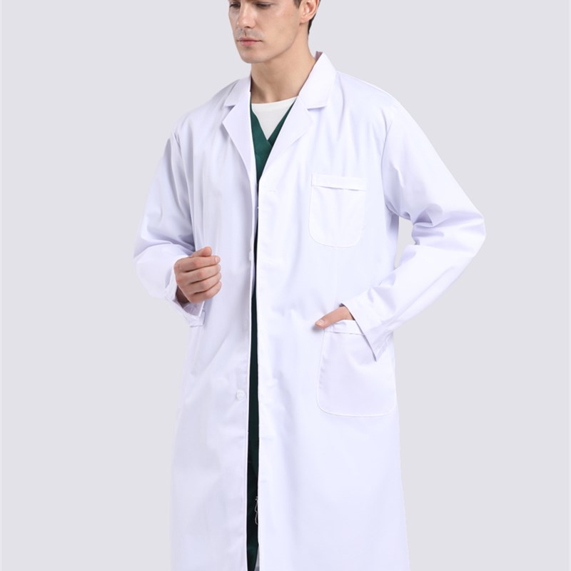 南丁格尔白大褂男医生长袖女短袖实验服医学医院护士美容院工作服