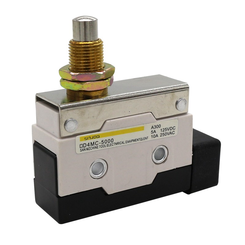 小型微动开关D4MC-5000/5020/1000/2020力矩带滚轮行程限位开关