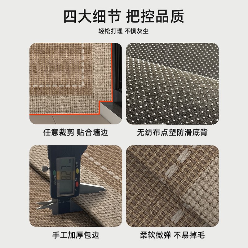 入户门地垫2024新款耐脏防滑玄关进门脚垫可定制大门口地毯垫门垫