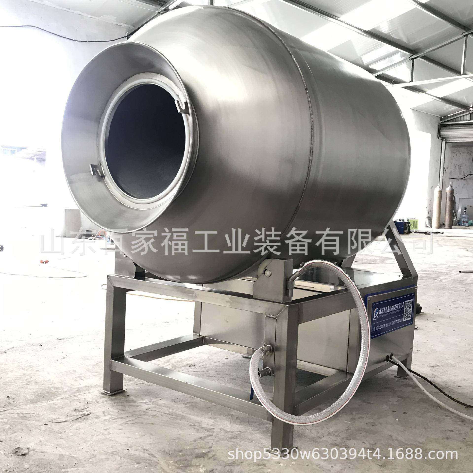 整鸡快速入味腌制机雪花牛肉真空滚揉机全自动肉制品入味机