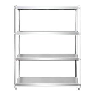 不锈钢置物架货架加厚多层保护收纳减负防锈防潮抗污承重不易腐坏