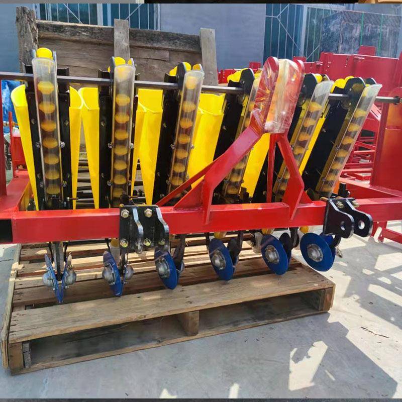 蒜头朝上大蒜播种机手推式大蒜种植机大面积蒜瓣点播机