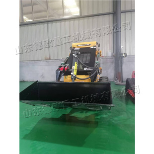 城市建设滑移装载机 全地形四轮工程铲车 小型土石方工程铲装车