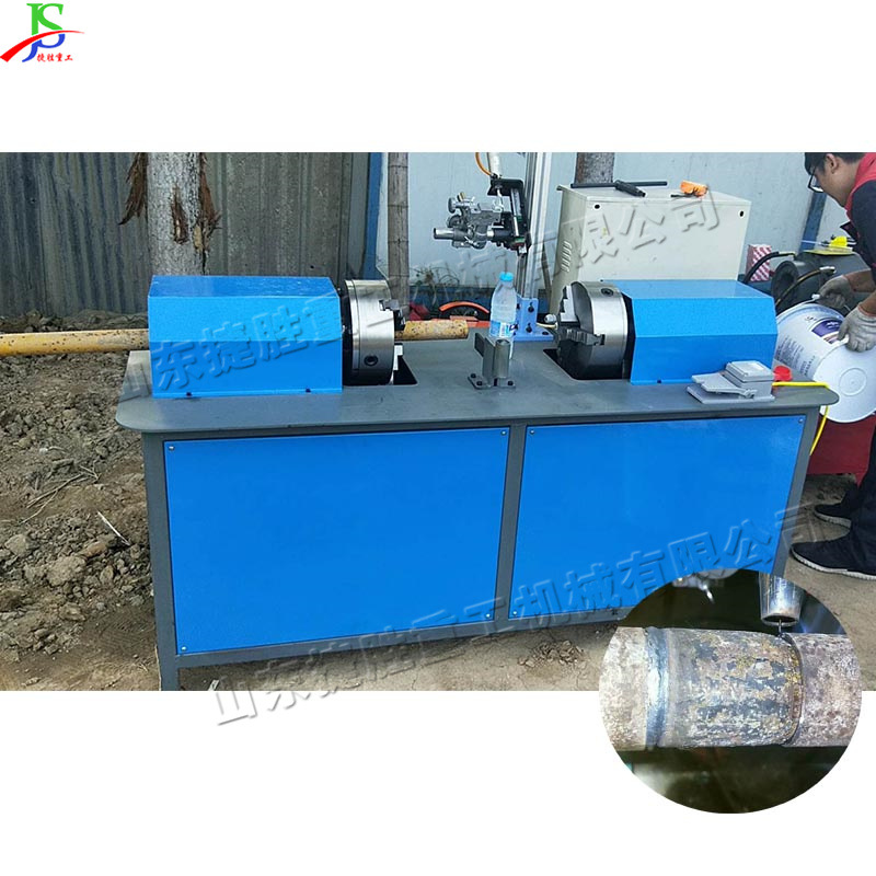 建筑脚手架焊管机 电动液压对管对焊机 台式金属管材焊接设备