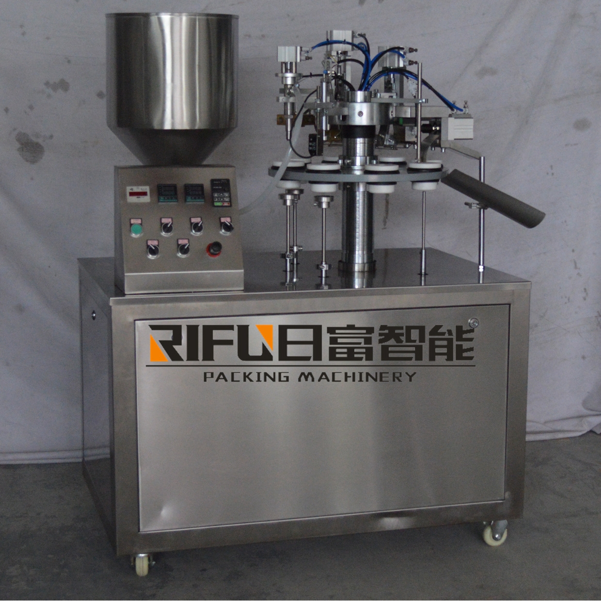 广州 半自动软管灌装封尾机 塑料管铝塑管封润滑油软胶凝胶灌装