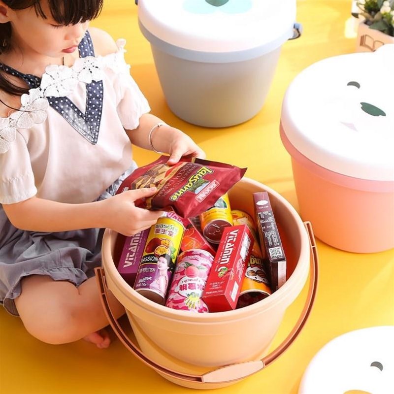 浴桶洗澡手提塑料带盖大号收纳加厚凳可坐水多功能宿舍儿童户外潮